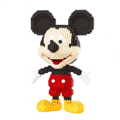Mickey Mouse Armable Mini Bloques Tipo Lego Lp Bricks 24cm