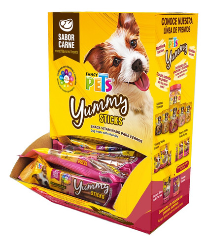 Yummy Sticks Carne 50 Pz 1 Kg Fancy Pets