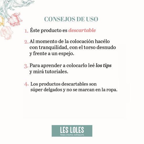Imagen 7 de 8 de Combo Corpiño Adhesivo Transparente Nube + Pezoneras