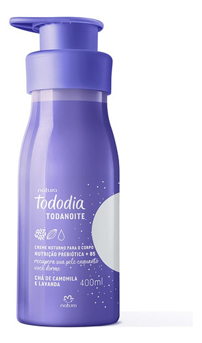 Crema Corporal Tododia Natura Te Manzanilla Y Lavanda 400ml