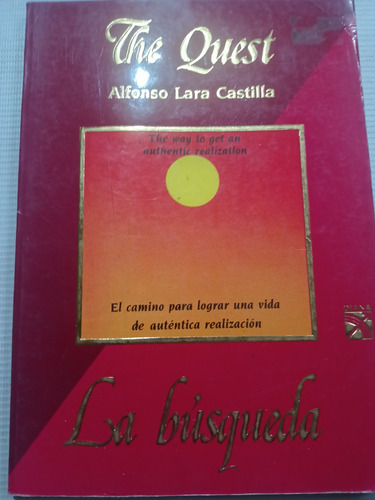 La Búsqueda The Quest Alfonso Lara Castilla Ed. Bilingüe 