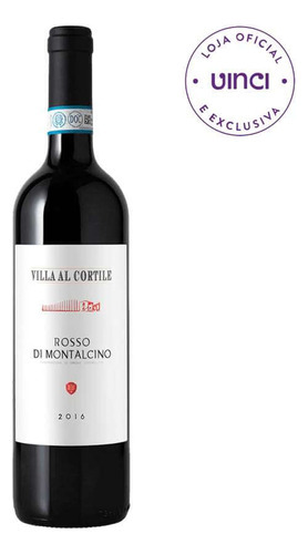 Vinho Rosso Di Montalcino Doc Villa Cortile 2017 Piccini