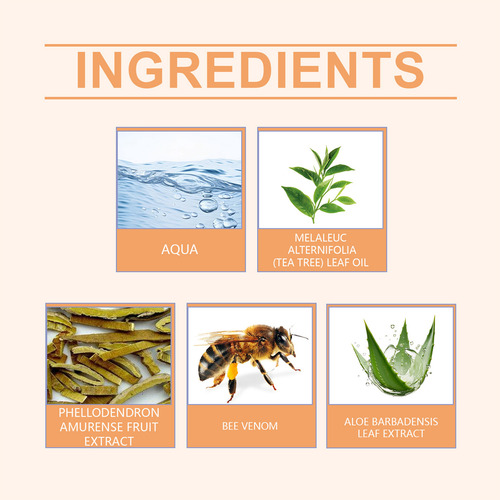Spray Botella De Calmantes Bee Venom En Las Uñas 2pcs