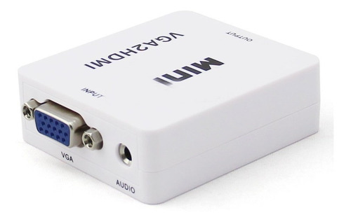 Convertidor Vga A Hdmi Con Audio