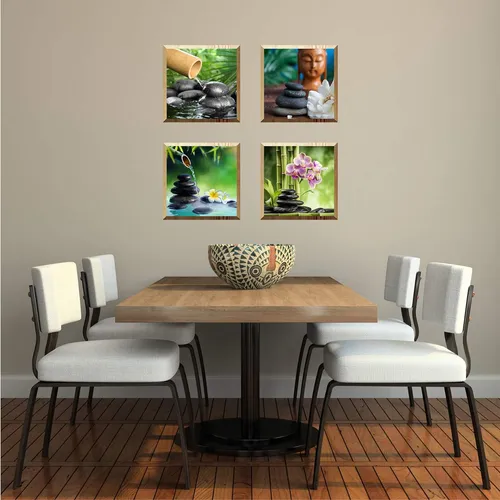 Juego De 4 Pegatinas De Vinilo 3d Removibles Pared, Dis...