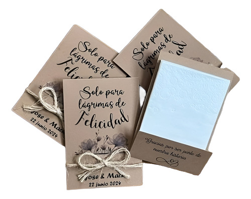 Pañuelitos Descartable Personalizados Eventos Especiales