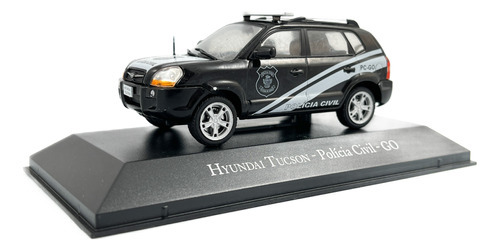 Miniatura Hyundai Tucson Polícia Civil Go  Ed.46