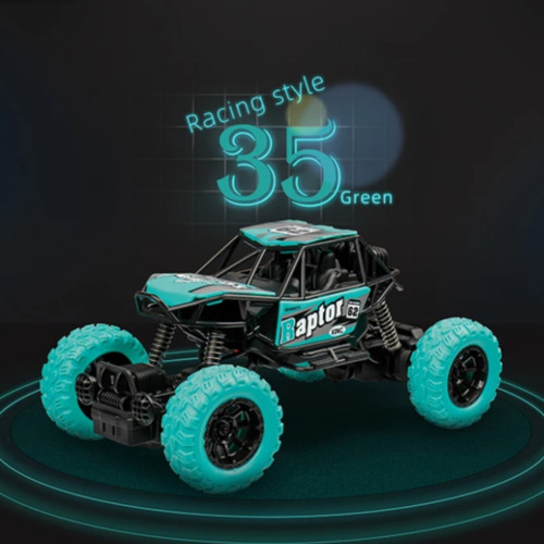 Coche Control Remoto Esc1:18 Todo Terreno Batería Recargable