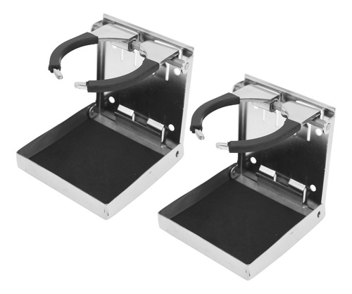 Soporte Plegable Ajustable Para Bebidas, 2 Brazos Para Tazas