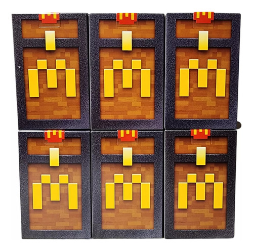 Colección Completa Mcdonald's Minecraft Sellados De Fabrica