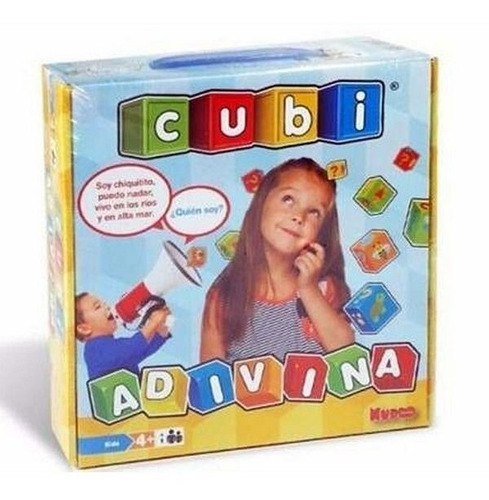 Juego De Mesa Infantil Cubi Adivina Nupro Original Lelab