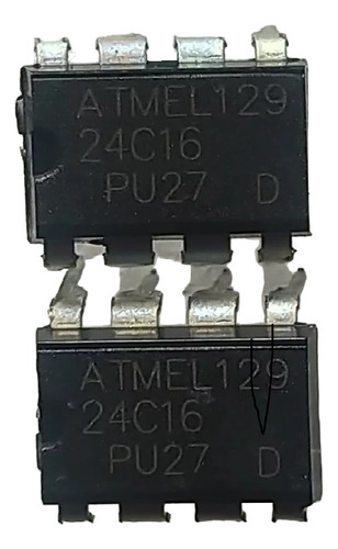 At24c16-pu27-d Dip8 Circuito Integrado Kit Com 10 Peças