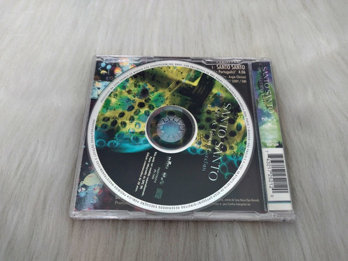 Cd Single/Solo para Contrariar y Gloria Estefan = Santo Santo