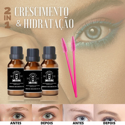 Crescer Sobrancelhas Rápido Preenchimento Crescimento 30ml