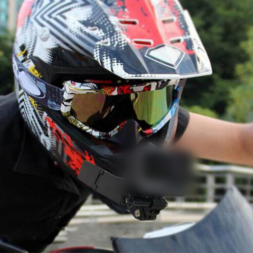 . Soporte De Fijación De Mentón For Casco De Motocicleta
