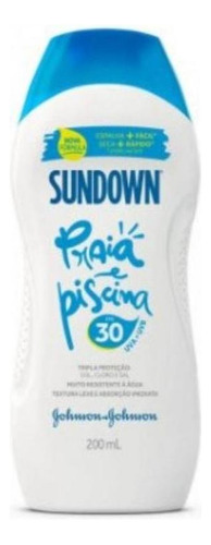 Protetor Solar Sundown Praia E Piscina Fps 30 200ml