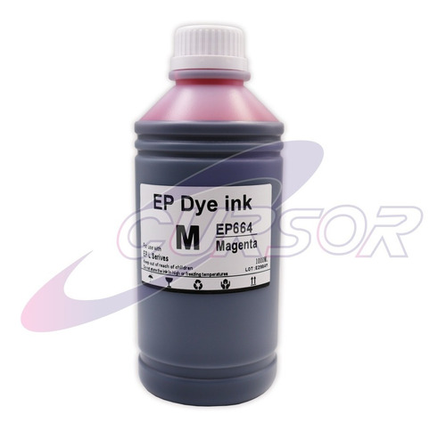 Tinta Dye Premium Compatible Epson T664 1 Lt