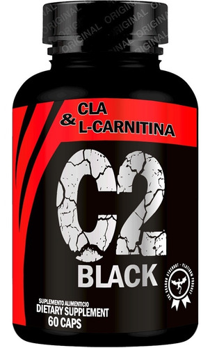 Imagen 1 de 10 de Carnitina + Cla , 60 Caps, C2 Black Muscle Goodness