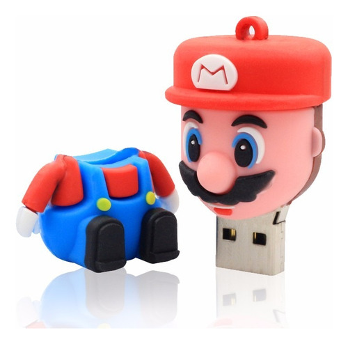 Memoria Usb 128gb Figura 3d Mario Bros | 100% Nueva