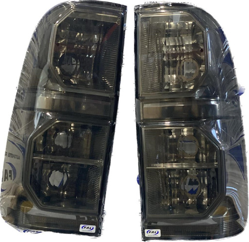 Juego Par X2 Faros Trasero P/ Hilux 2011 2012 2013 Todo Fume