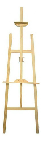 Atril Caballete De Madera Natural Para Pintar