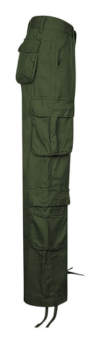 Pantalón De Mujer Color Holgado Y Cómodo De Algodón Casual 7