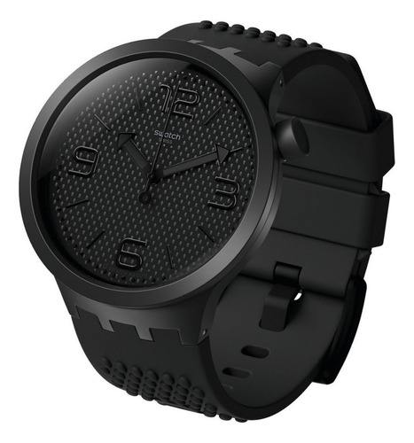 Reloj Swatch Big Bold Bbblack So27b100 Hombre Negro