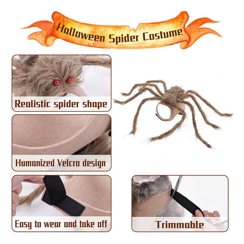Traje De Araña Para Perro Disfraz De Araña Para Perro Disfra
