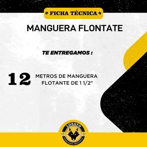 Imagen 2 de 10 de Manguera Piscina Pileta Flotante Reforzada 1 1/2 X 12 Mts