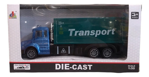 Camion Transportador Pull Back Power Speed Escala 1:50