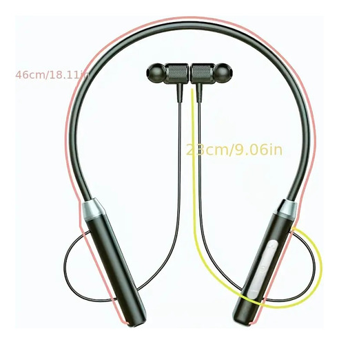 Auriculares Inalámbricos Para Colgar En El Cuello Con Reducc