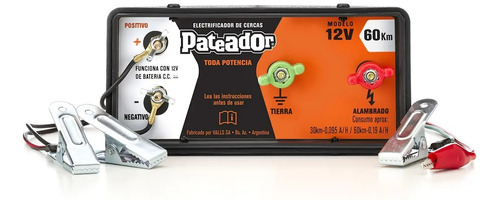 Imagen 6 de 10 de El Pateador Para Cercos 12v 60km Valls Boyero Eléctrico