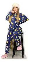Comprar Pijama Navideña Calientita Polar Dama, Ropa Mujer Invierno