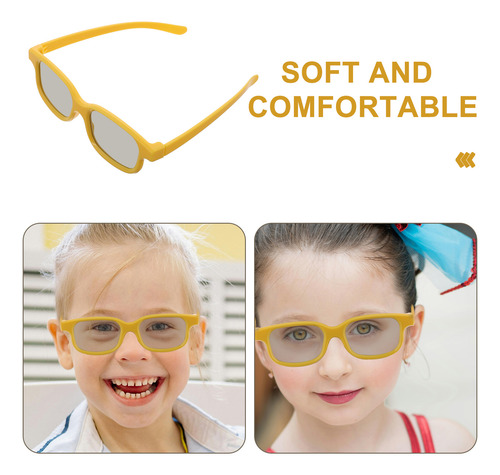 6 Gafas Para Ver Películas En 3d, Gafas De Cine 3d De Plásti