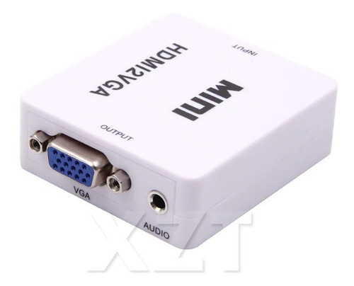 Mini Convertidor Hdmi A Vga Video Monitor Laptop Ps3 Ps4 Xbo