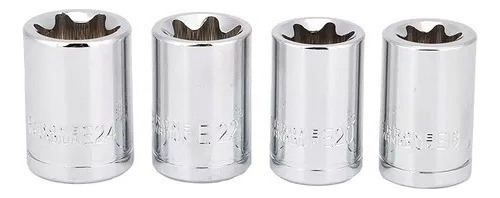 Juego De Llaves De Estrella E-torx Hembra De 14 Pieza