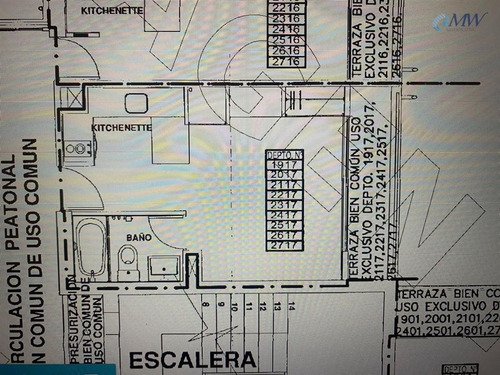 Departamento Tipo Estudio 1 Dorm En Estación Central