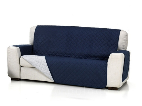 Forro Para Muebles Sala, Protector Sofa, 3 Puesto Doble Faz 