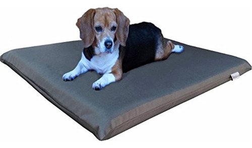 Cama De Perro Xl Con Espuma Viscoelástica Lavable Y Duradera