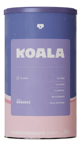 Suplemento Em Pó Caffeine Army Koala Morango 456g
