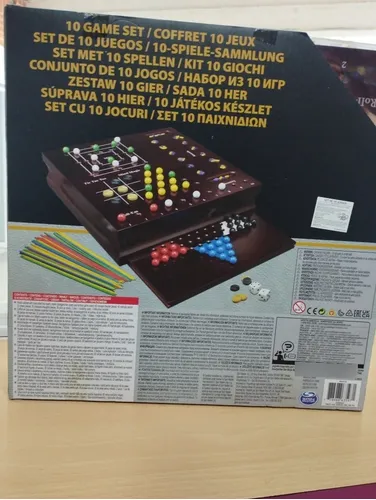 Juego De Mesa 10 En 1