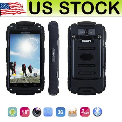 Móvil 3g Discovery V8 Android Smartphone Resistente 4''