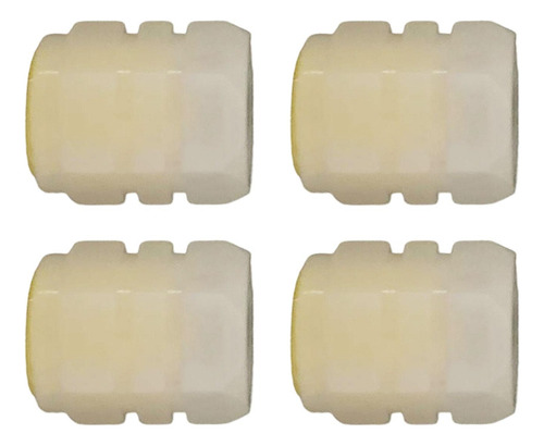 2 Tapas De Válvula De Neumático De 4 Piezas, Tapa Amarillo