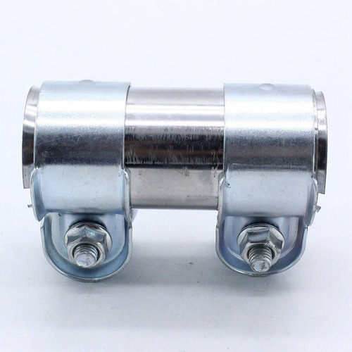 Sistema De Escape De Doble Abrazadera Con Conector De Tubo D