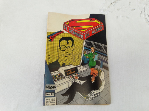 Superman El Hombre De Acero Nº 63 Editorial Cinco 