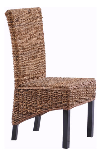 Silla De Comedor En Rattan Natural