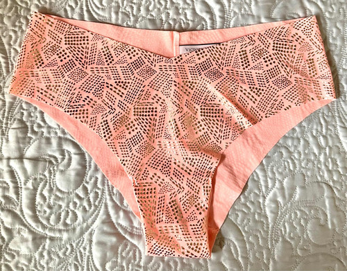 Truza Cheeky Victoria Secret Seamless Medium  Coral Bling