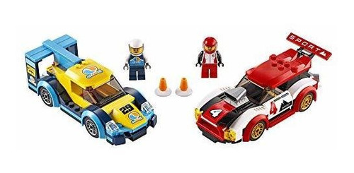 Lego City Racing Cars 60256 - Juguete Para Niños (190 Piezas