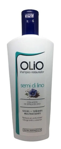Shampoo Olio Con Aceite Semi Di Lino X 420 Ml Restauración