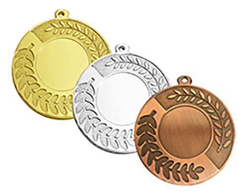 10 Medallas 5 Cms. Con Logo, Cinta Y Grabado Personalizado 